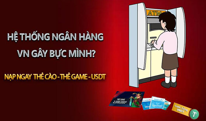 Cách giao dịch ẩn danh qua thẻ cào, thẻ game hoặc usdt tại W88?