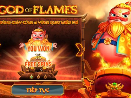 Hướng dẫn cách chơi slot God of Flames tại nhà cái W88