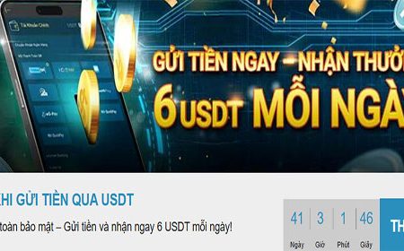 Gửi tiền qua USDT nhận ngay 40% tiền thưởng tại W88