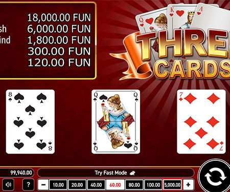 Cùng tìm hiểu cách chơi Three Cards tại sảnh Saba Play W88