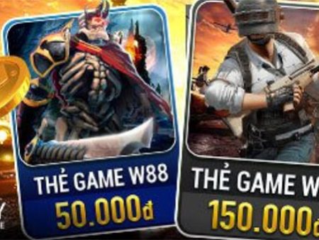 Nạp – Rút thẻ game cùng W88 – Nhận thưởng lên đến 20 USDT