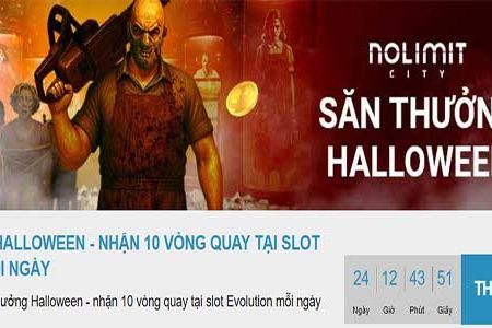 Thưởng Lớn Mùa Halloween: Nhận Ngay 10 Lượt Quay Slot Evolution Hằng Ngày Tại W88